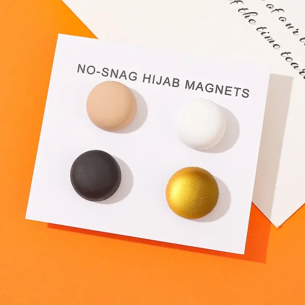 4 piece hijab magnet set