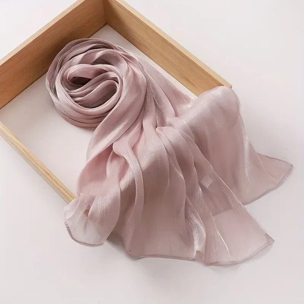 light-pink silk