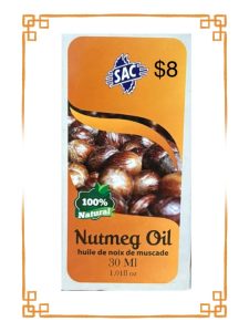 Nutmeg oil