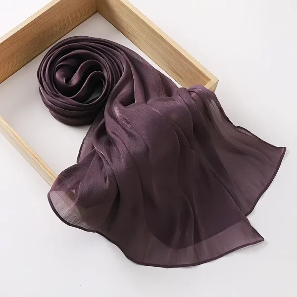 Violet Chiffon Hijab