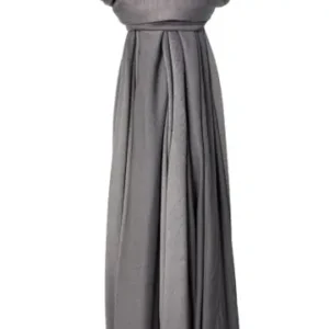 Jersey Hijab Charcoal